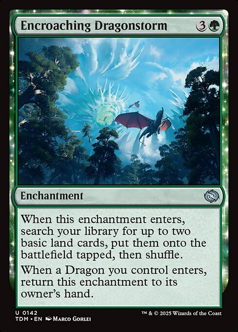 Encroaching Dragonstorm – Tarkir: Dragonstorm (TDM-142) Magic: The Gathering card | LC-REM-20260804-15401890054476-4ddd4477-f8c9-4d05-9177-f8344ba8f40b
