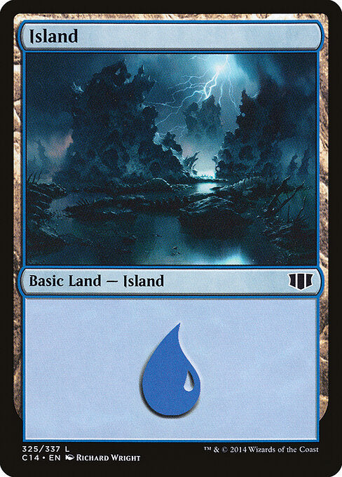Island – Commander 2014 (C14-325) Magic: The Gathering card | LC-REM-20260804-15610376126796-4df5e502-45b6-474c-ad1f-c66c346b3573