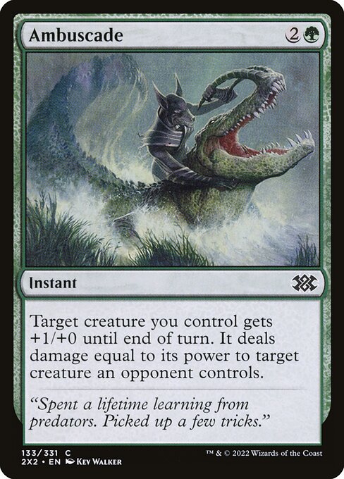 Ambuscade – Double Masters 2022 (2X2-133) Magic: The Gathering card Hauptbild