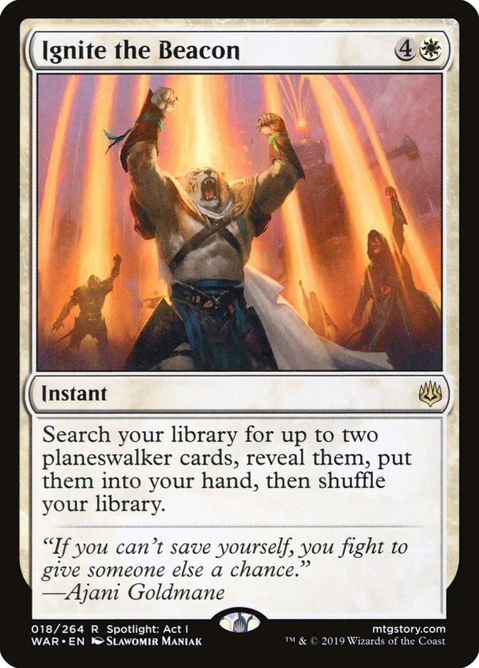 Ignite the Beacon - War of the Spark (Rare) [WAR-18] Main image