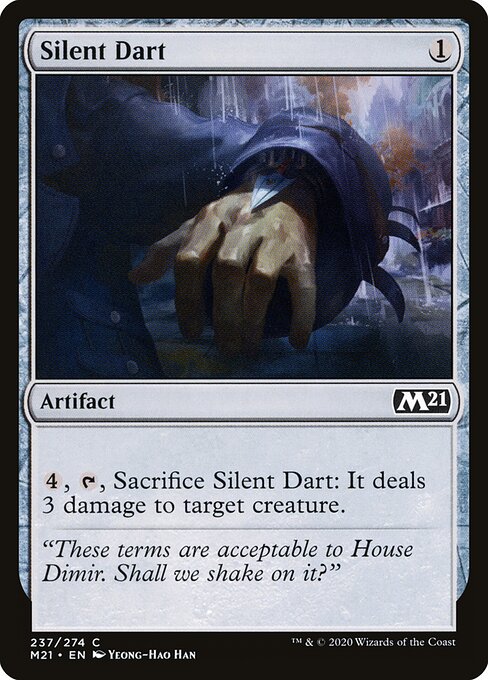 Silent Dart – Core 2021 (M21-237) Magic: The Gathering card