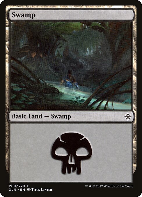 Swamp – Ixalan (XLN-269) Magic: The Gathering card Hoofdafbeelding