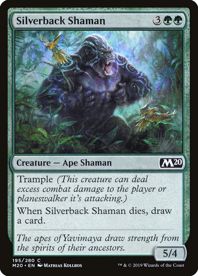 Silverback Shaman - Core 2020 (Common) [M20-195]