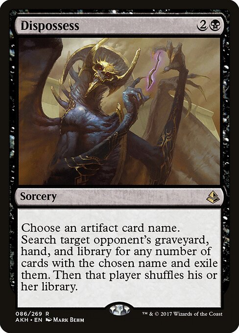 Dispossess – Amonkhet (AKH-86) Magic: The Gathering card