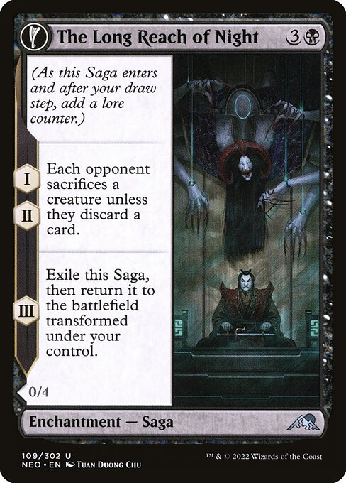 The Long Reach of Night // Animus of Night's Reach – Kamigawa: Neon Dynasty (NEO-109) Magic: The Gathering card | LC-REM-20260804-15150917976396-4ec18bf7-bd80-408d-acc4-ffaaf7ef6b5b Hauptbild