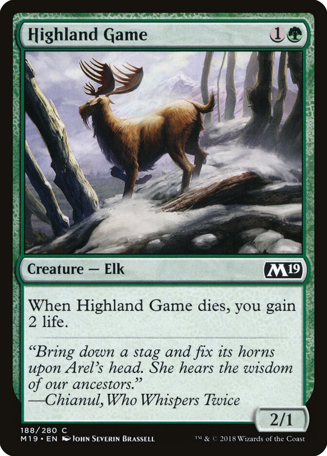 Highland Game - Core 2019 (Common) [M19-188] Hoofdafbeelding