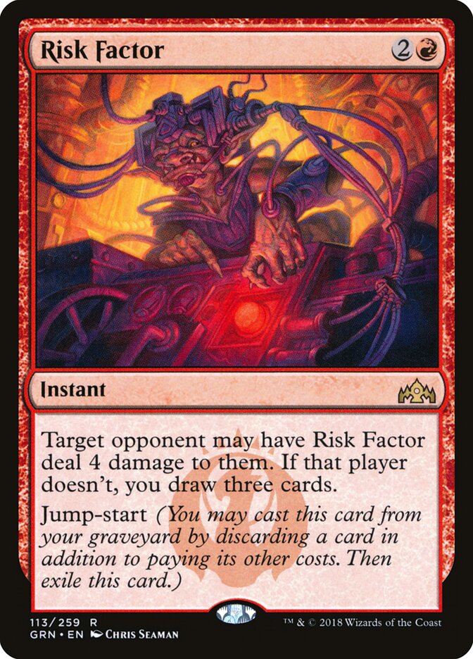 Risk Factor - Guilds of Ravnica (Rare) [GRN-113] Immagine principale del prodotto