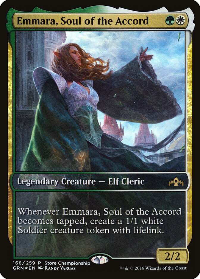 Magic-kaart Emmara, Soul of the Accord SCH-168 uit Store Championship Promos (Rare) Hauptbild