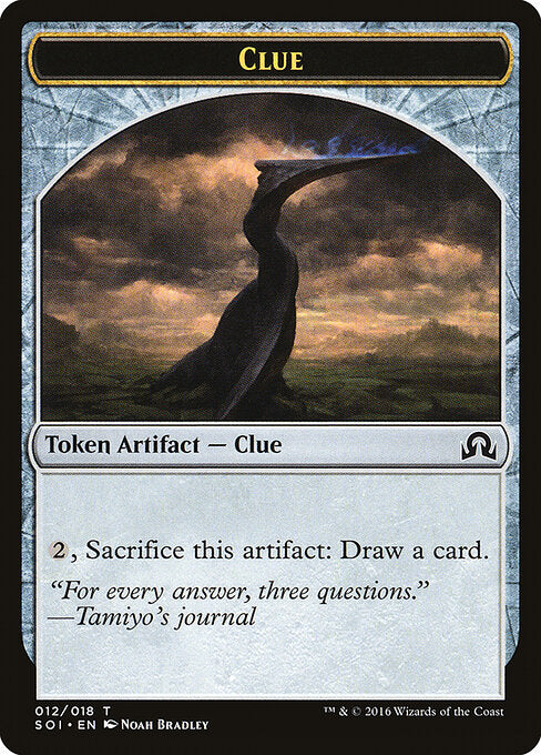 Clue – Shadows over Innistrad Tokens (TSOI-12) Magic: The Gathering card | LC-REM-20260804-15151799173452-4f1241c3-d960-4eb4-a726-ca474209645b