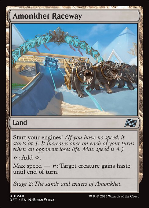 Amonkhet Raceway – Aetherdrift (DFT-248) Magic: The Gathering card Image principale du produit