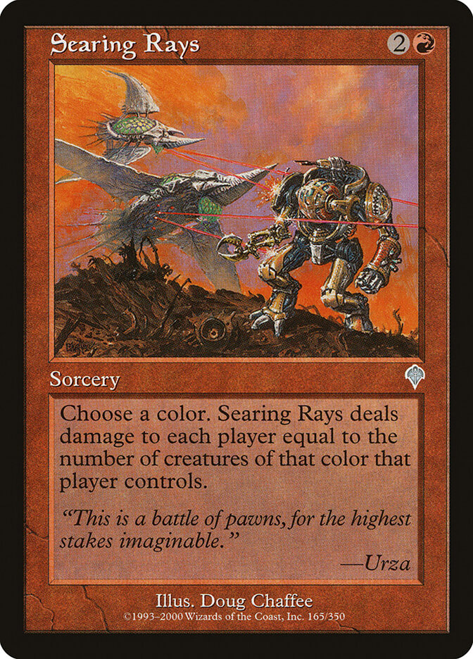 Searing Rays - Invasion (Uncommon) [INV-165]