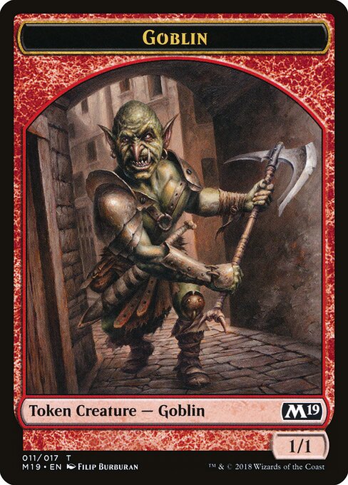 Goblin – Core Set 2019 Tokens (TM19-11) Magic: The Gathering card | LC-REM-20260804-15151792292172-4f736760-60d5-412d-9877-753eb7b5f926 Imagen principal del producto