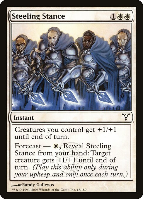 Steeling Stance – Dissension (DIS-18) Magic: The Gathering card | LC-REM-20260804-15909414666572-4f89bd01-310e-4ec2-8d42-052c66ff8d0f