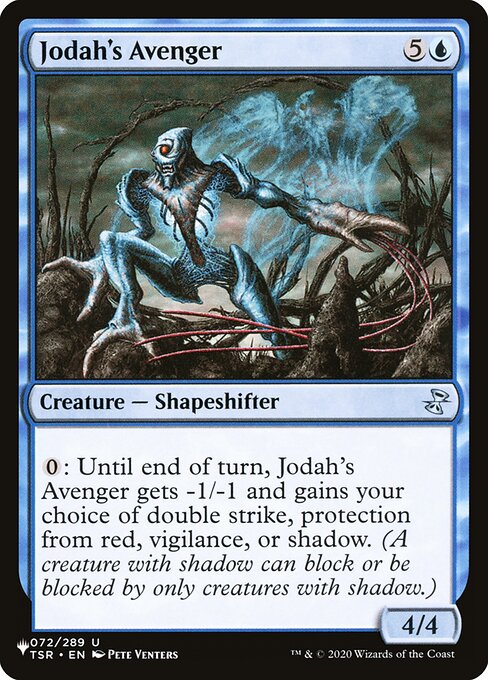 Jodah's Avenger – The List (PLST-TSR-72) Magic: The Gathering card | LC-REM-20260804-15151501082956-4f8ec787-bc3f-40de-9c6e-de3e0d7d4cf1