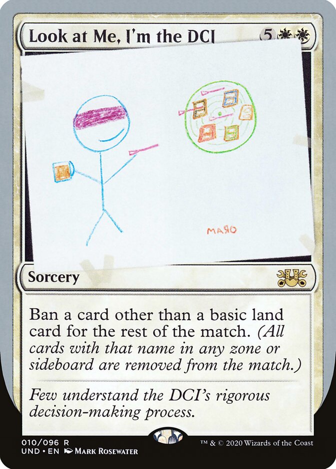Magic-kaart Look at Me, I'm the DCI UND-10 uit Unsanctioned (Rare) Main image