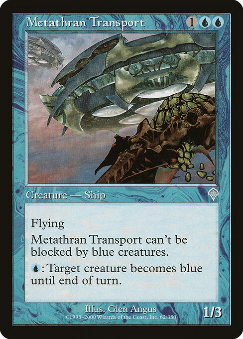 Metathran Transport – Invasion (INV-62) Magic: The Gathering card