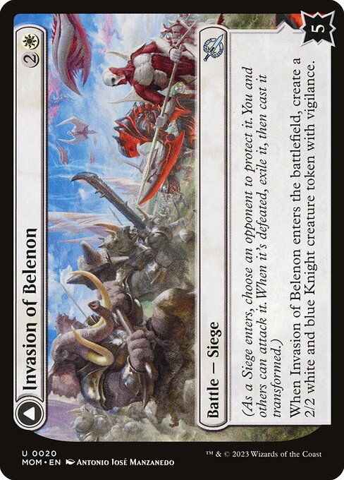 Invasion of Belenon // Belenon War Anthem – March of the Machine (MOM-20) Magic: The Gathering card | LC-REM-20260804-15150727201100-4fb0eb2d-9cb7-4e72-a970-5009b046df2a