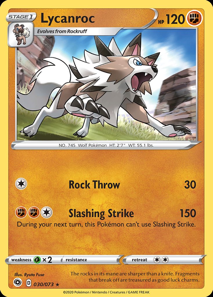 Lycanroc - Champion’s Path (Holo Rare) [CPA-30] Immagine principale del prodotto