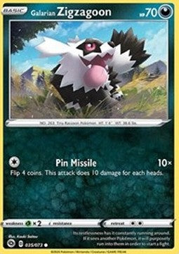 Galarian Zigzagoon - Champion’s Path (Common) [CPA-35] Imagen principal del producto