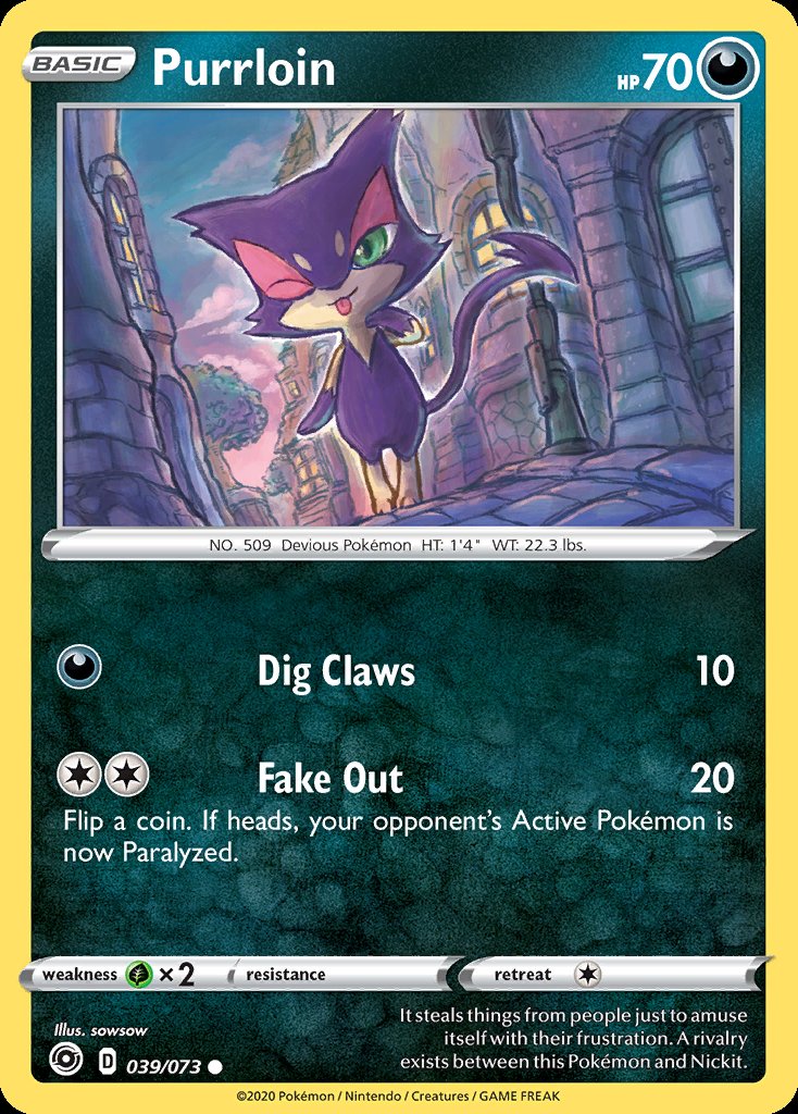 Purrloin - Champion’s Path (Common) [CPA-39] Immagine principale del prodotto