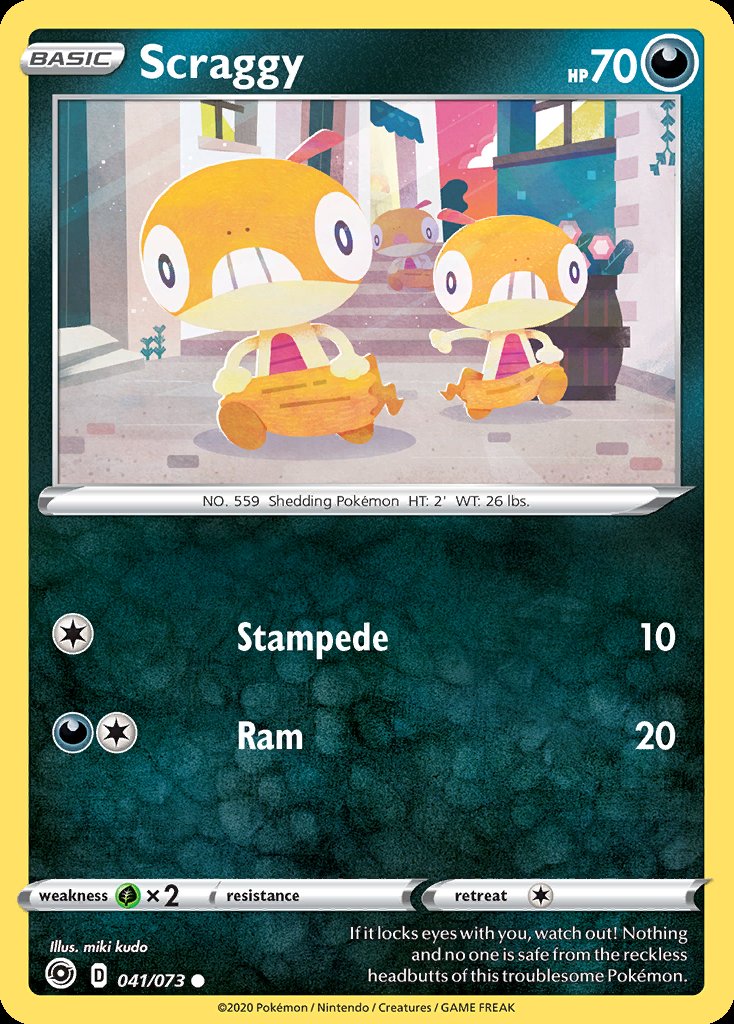 Scraggy - Champion’s Path (Common) [CPA-41] Immagine principale del prodotto