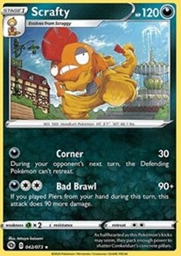 Scrafty - Champion’s Path (Holo Rare) [CPA-42] Hover Image