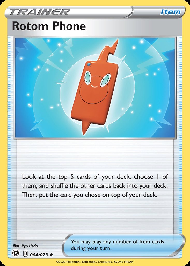Rotom Phone - Champion’s Path (Uncommon) [CPA-64] Imagen principal del producto
