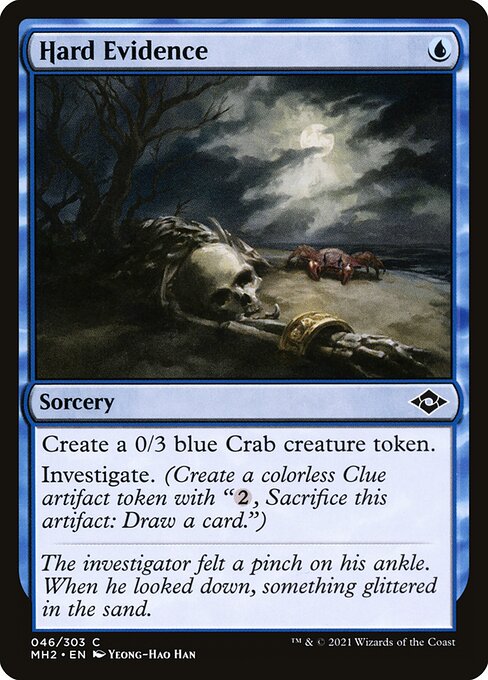 Hard Evidence – Modern Horizons 2 (MH2-46) Magic: The Gathering card