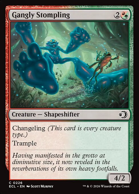 Gangly Stompling – Lorwyn Eclipsed (ECL-226) Magic: The Gathering card