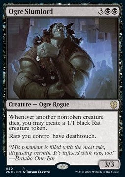 Ogre Slumlord - Commander: Zendikar Rising (Rare) [ZNC-50] Image principale du produit