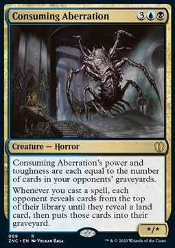 Consuming Aberration - Commander: Zendikar Rising (Rare) [ZNC-89]