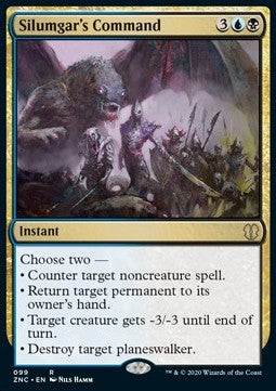 Silumgar's Command - Commander: Zendikar Rising (Rare) [ZNC-99]