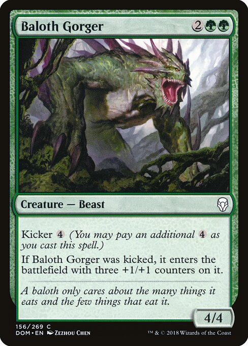Baloth Gorger – Dominaria (DOM-156) Magic: The Gathering card Main image