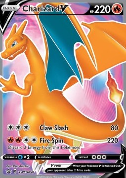 Charizard V - SWSH Black Star Promos (Promo) [SWSH-050] Hover Image