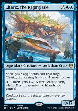 Charix, the Raging Isle (V.3) - Zendikar Rising: Promos (Rare) [PZNR-386] Main image