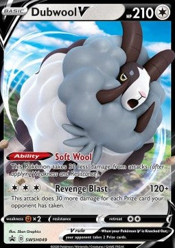 Dubwool V - SWSH Black Star Promos (Promo) [SWSH-049] Imagen principal del producto