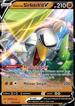 Galarian Sirfetch'd V - SWSH Black Star Promos (Promo) [SWSH-043]