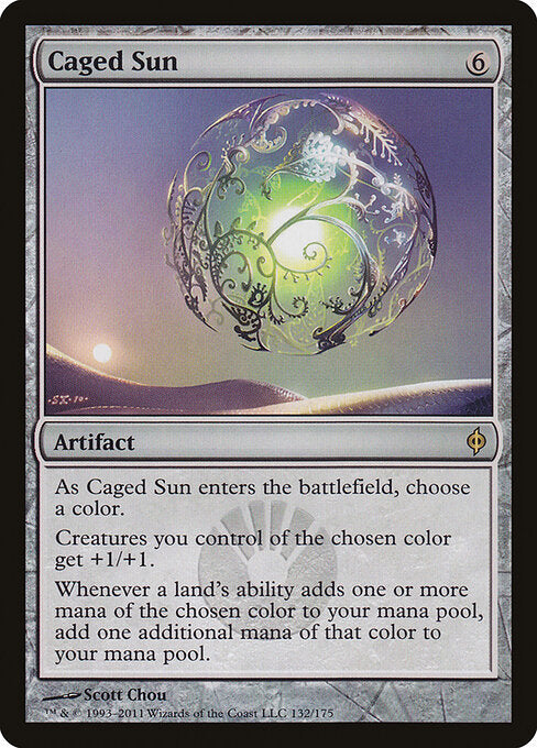 Caged Sun – New Phyrexia (NPH-132) Magic: The Gathering card | LC-REM-20260804-15339531927884-506597cc-48f9-4098-a229-2b3b3c0de944
