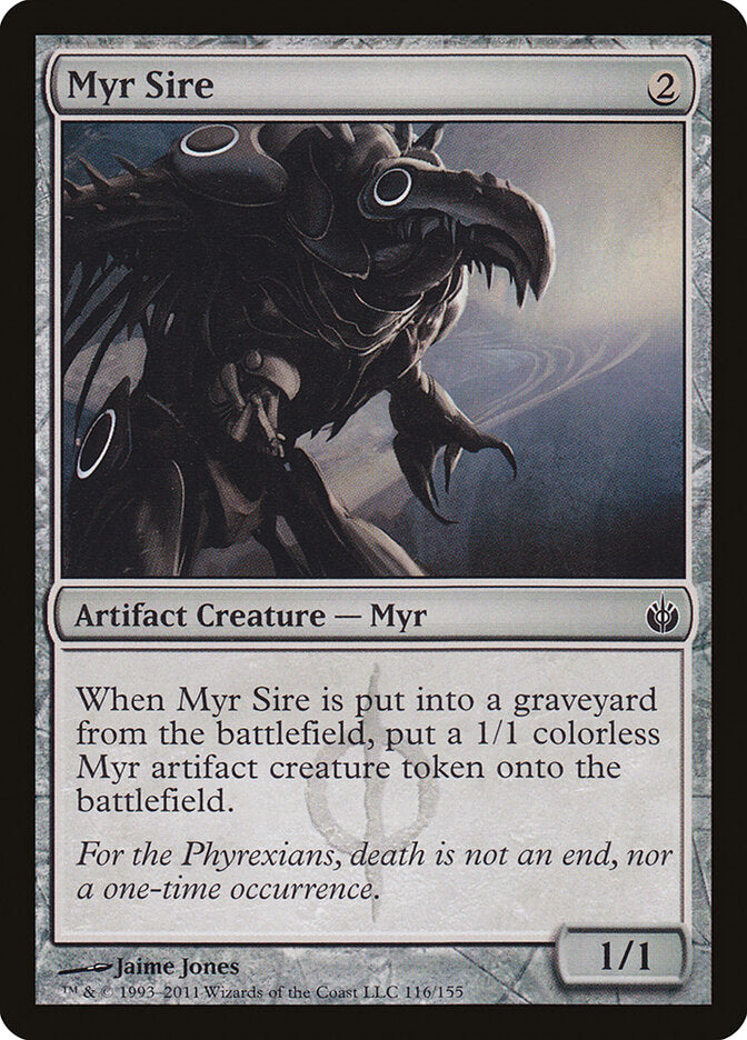 Myr Sire - Mirrodin Besieged (Common) [MBS-116] Immagine principale del prodotto