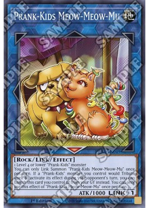Prank-Kids Meow-Meow-Mu — Phantom Rage (PHRA-049) Yu-Gi-Oh! card Immagine principale del prodotto