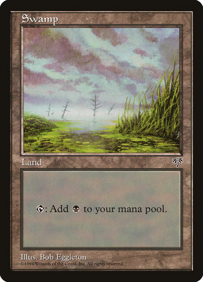 Magic-kaart Swamp MIR-342 uit Mirage (Land) Hoofdafbeelding