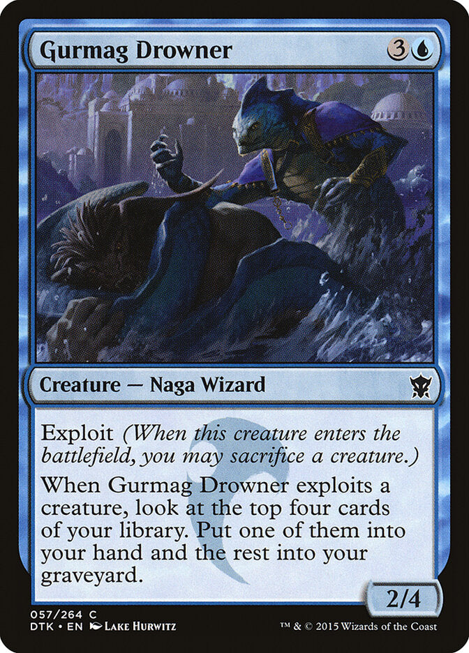 Gurmag Drowner - Dragons of Tarkir (Common) [DTK-57] Hoofdafbeelding