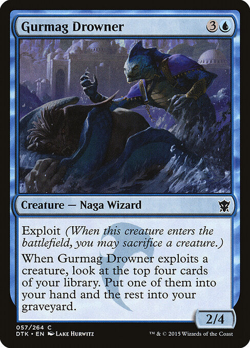 Gurmag Drowner – Dragons of Tarkir (DTK-57) Magic: The Gathering card