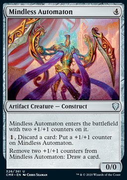 Mindless Automaton - Commander Legends (Uncommon) [CMR-326] Hoofdafbeelding