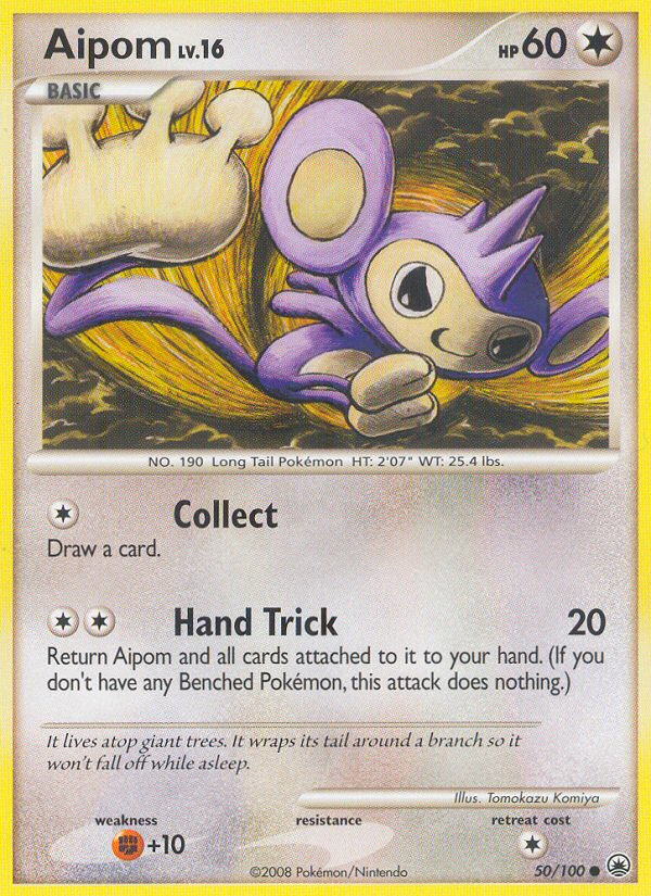 Aipom Lv.16 – Majestic Dawn 50 – Pokémon TCG single card Image principale du produit