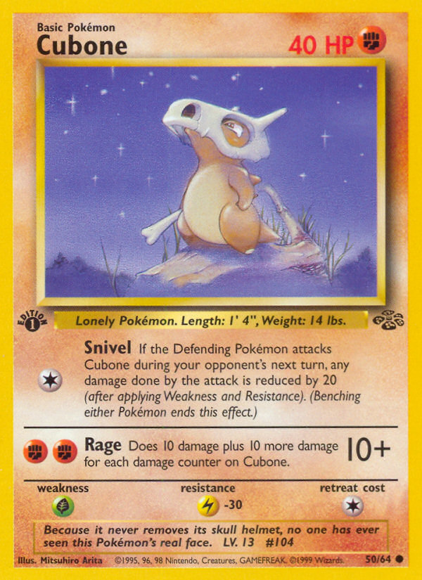 Cubone – Jungle 50 – Pokémon TCG single card Immagine principale del prodotto