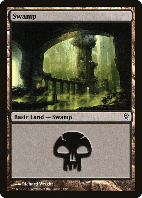 Swamp – Duel Decks: Jace vs. Vraska (DDM-83) Magic: The Gathering card