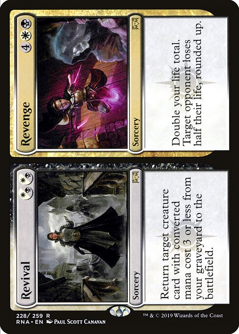 Revival // Revenge – Ravnica Allegiance (RNA-228) Magic: The Gathering card