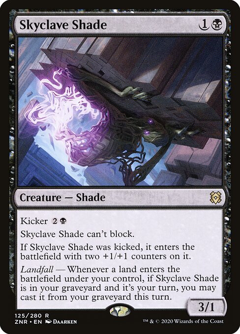 Skyclave Shade – Zendikar Rising (ZNR-125) Magic: The Gathering card