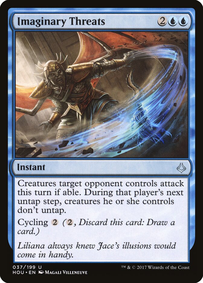 Imaginary Threats - Hour of Devastation (Uncommon) [HOU-37]